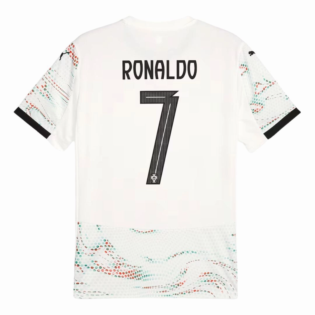 Anti Snag Fabric Portugal Away Jersey 2025 Ronaldo 7