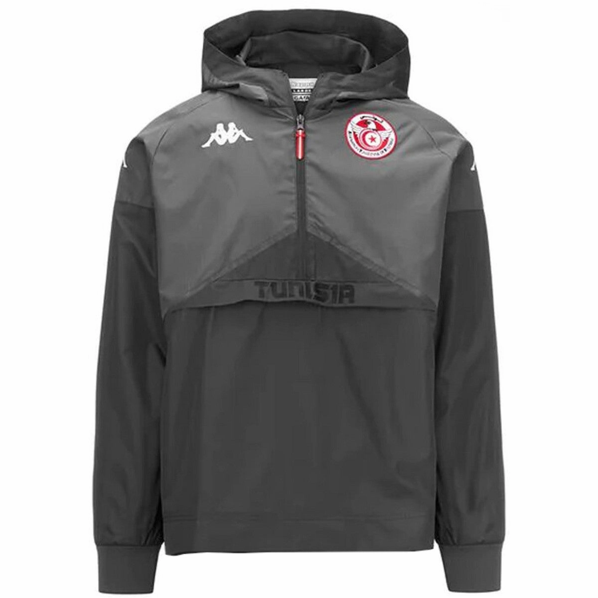QuickDryMaterial Tunisia national team presentation soccer tracksuit 2024/25 - Kappa
