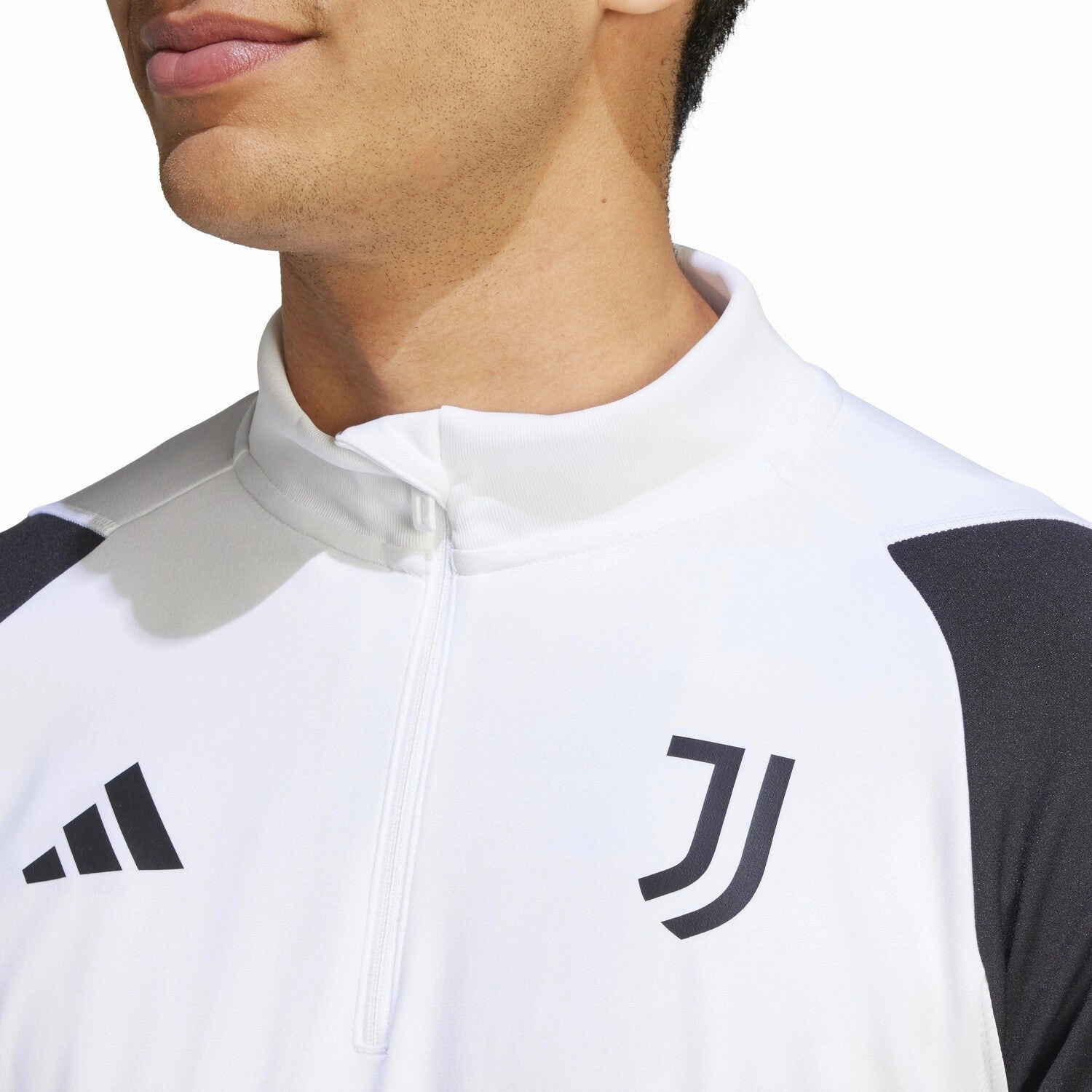 Juventus white training technical soccer sweat top 2023/24 - Adidas fictional