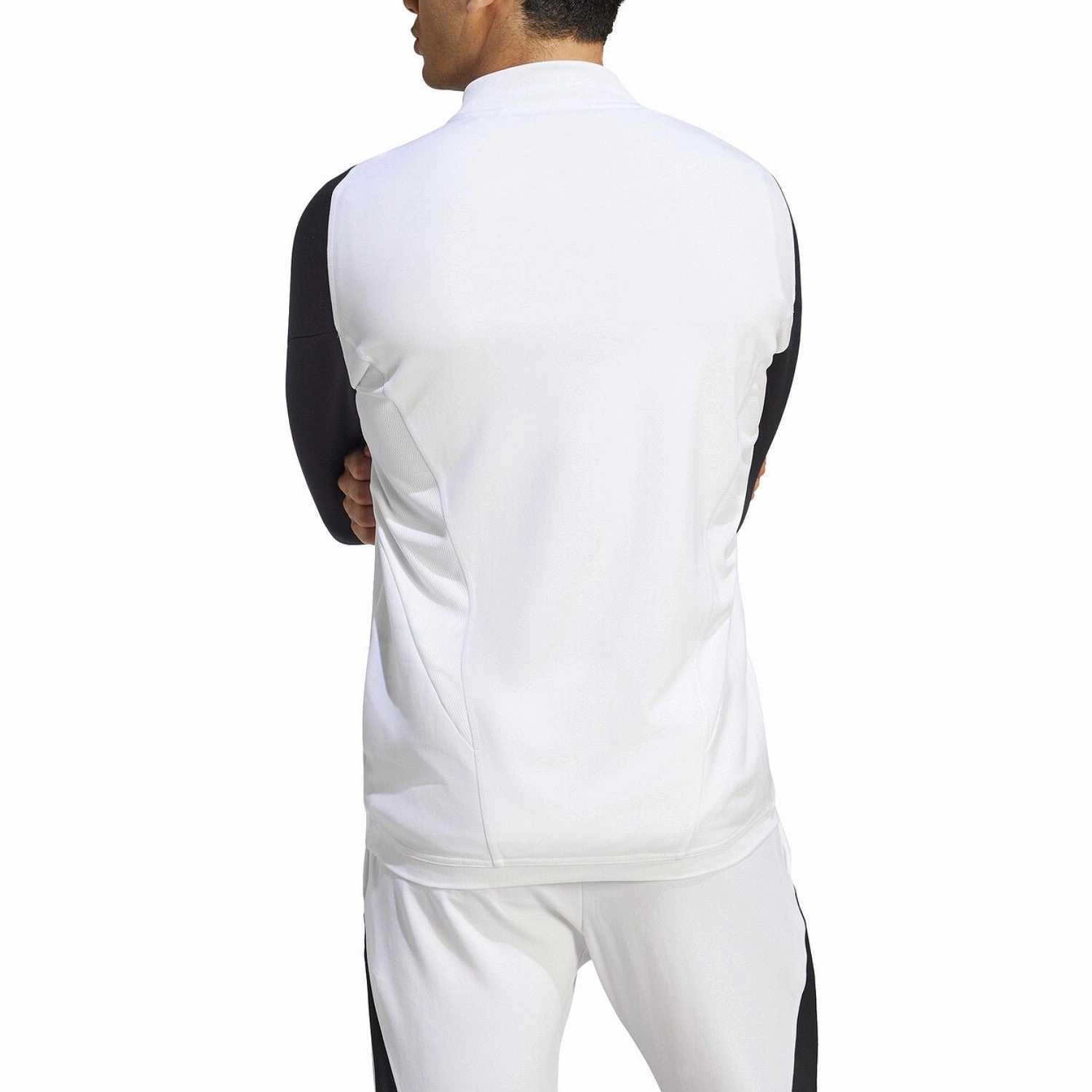 Juventus white training technical soccer sweat top 2023/24 - Adidas Hypoallergenic fabric Artistic