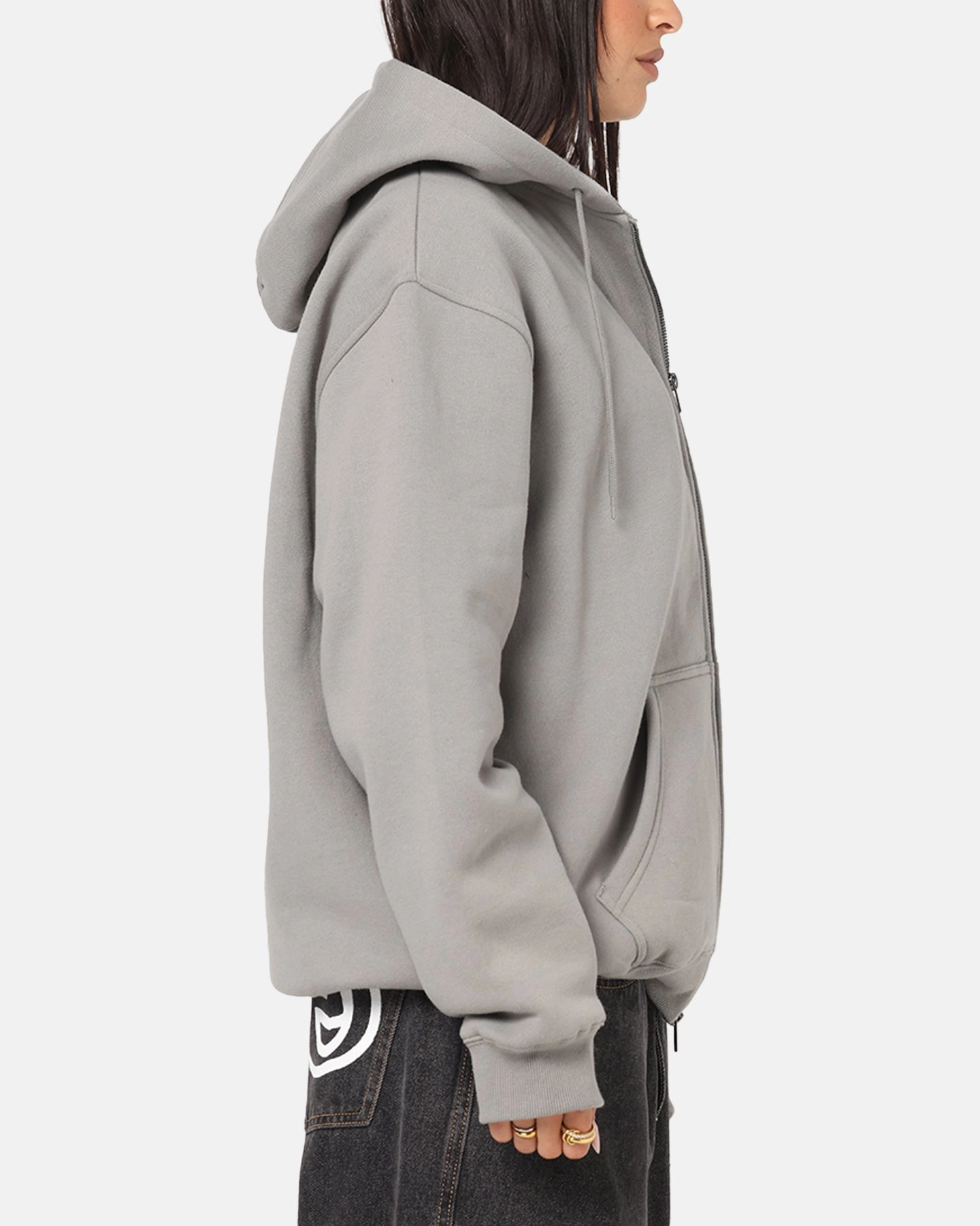 Office Wear Polo wear S Double Cities Zip Through Hoodie Stone