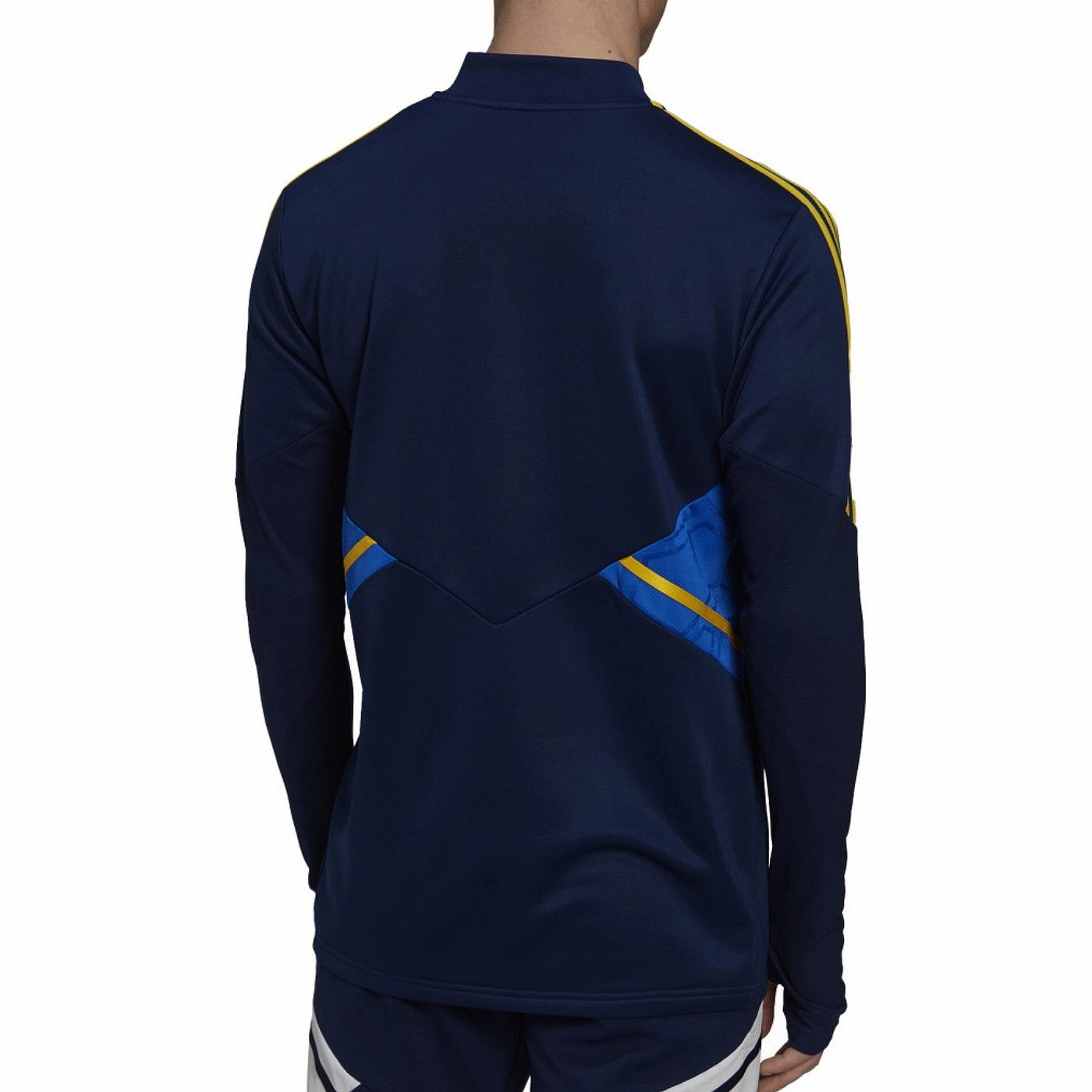 Boca Juniors training technical Soccer tracksuit 2022/23 navy - Adidas Comfortable fit