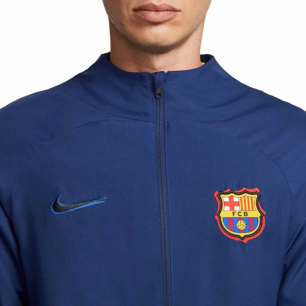 hockey FC Barcelona training presentation Soccer tracksuit 2022 - Nike