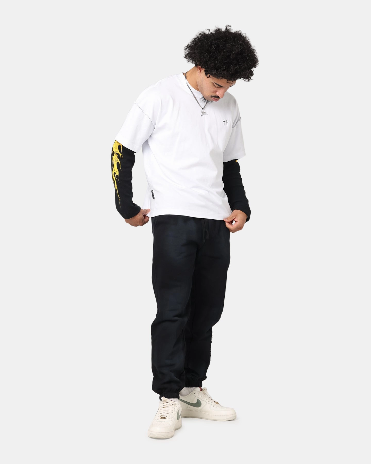 Ultra Soft Stay Cool Saint Morta Manticore Sweatpants Sunfade Black