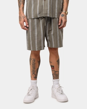 XXIII Condesa Linen Shorts Olive Easy Wear