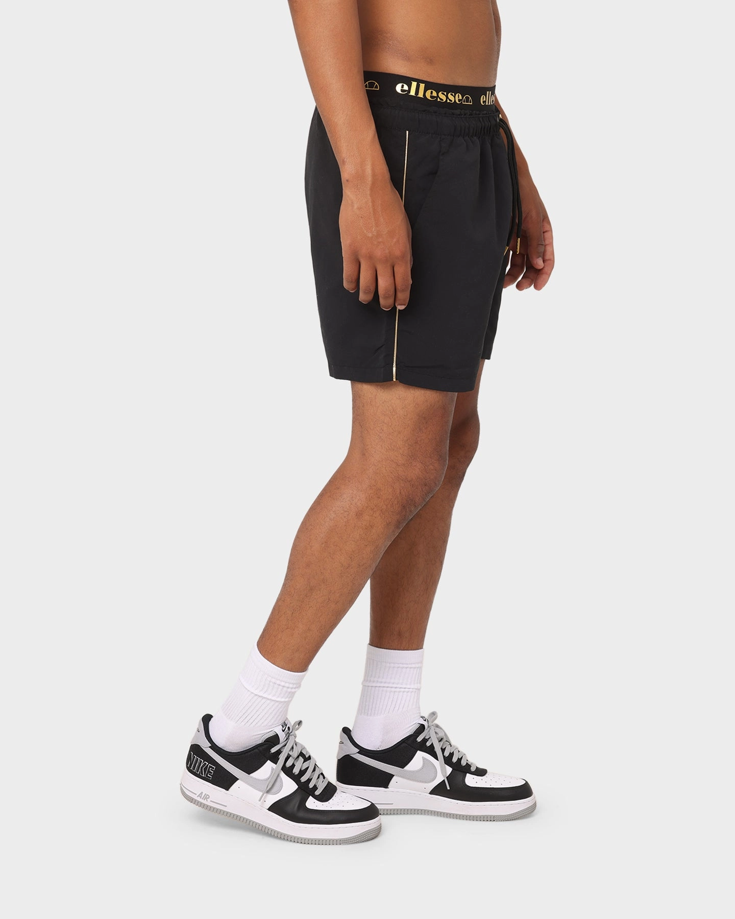 factory work Ellesse Salcko Swim Shorts Black