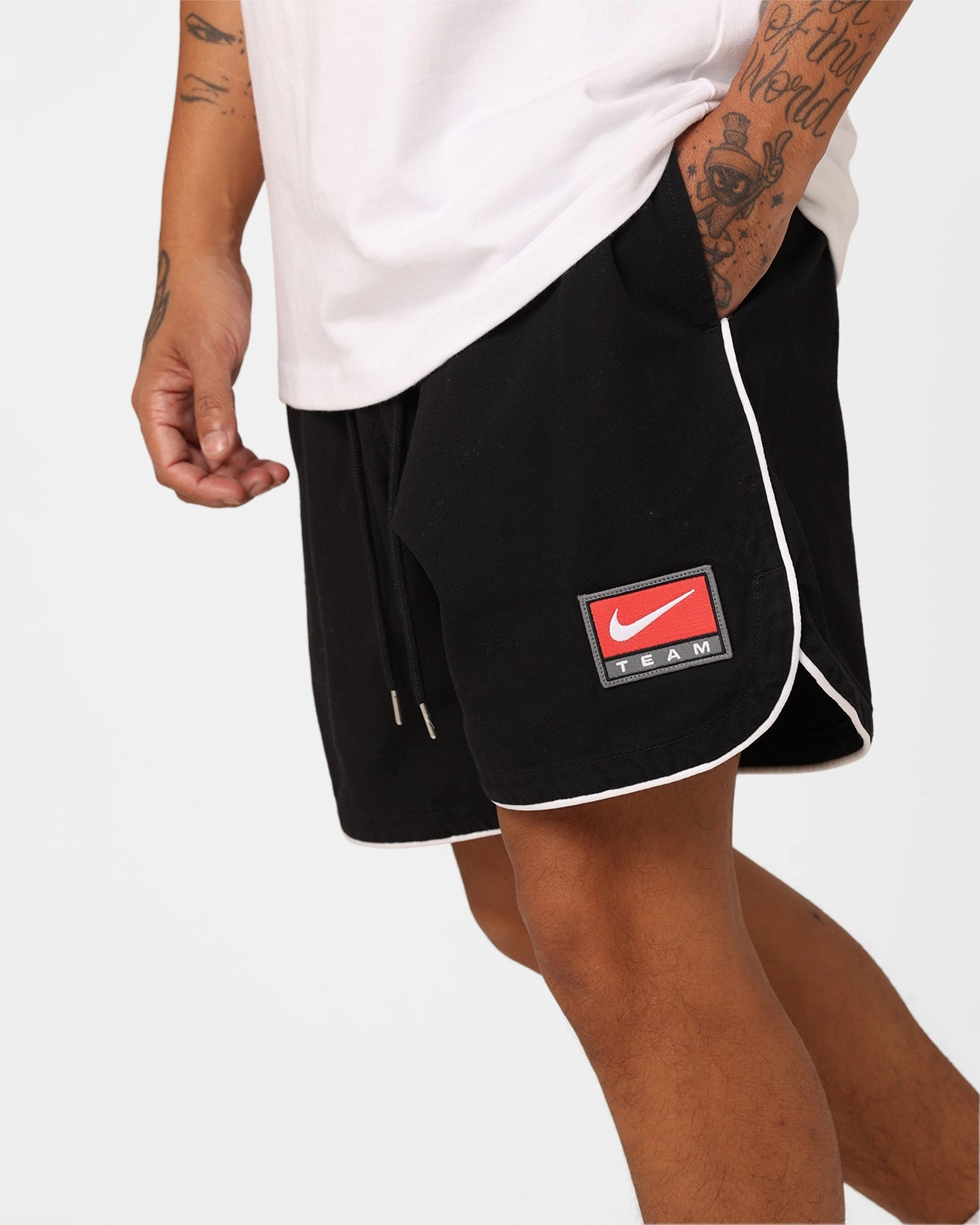 Weightless Travel Design kids' style Nike Sportswear Trend Shorts Black
