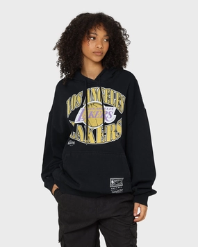 Mitchell & Ness Los Angeles Lakers Point Guard Hoodie Faded Black label