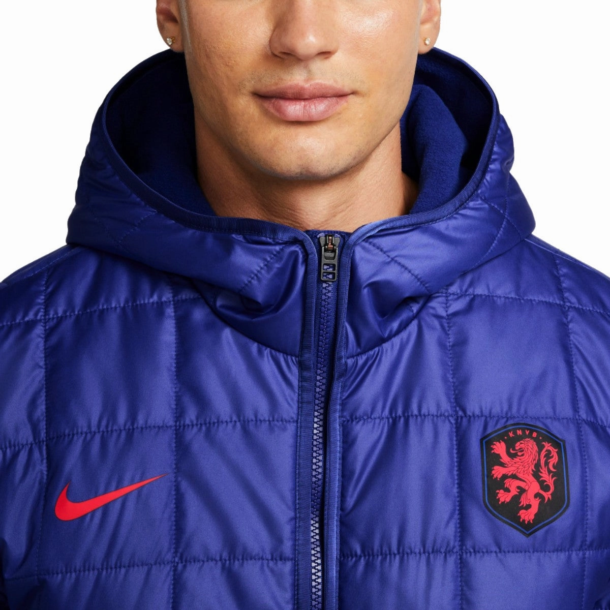 Comfortable apparel Netherlands national team presentation bomber jacket 2022/23 - Nike