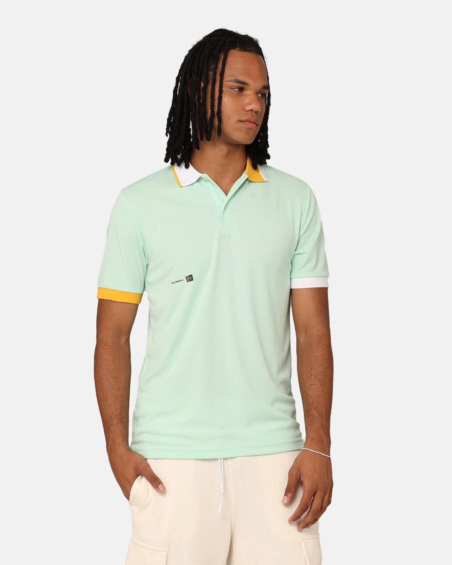 All-day Comfort Students Golf Benfield Polo Shirt Mint