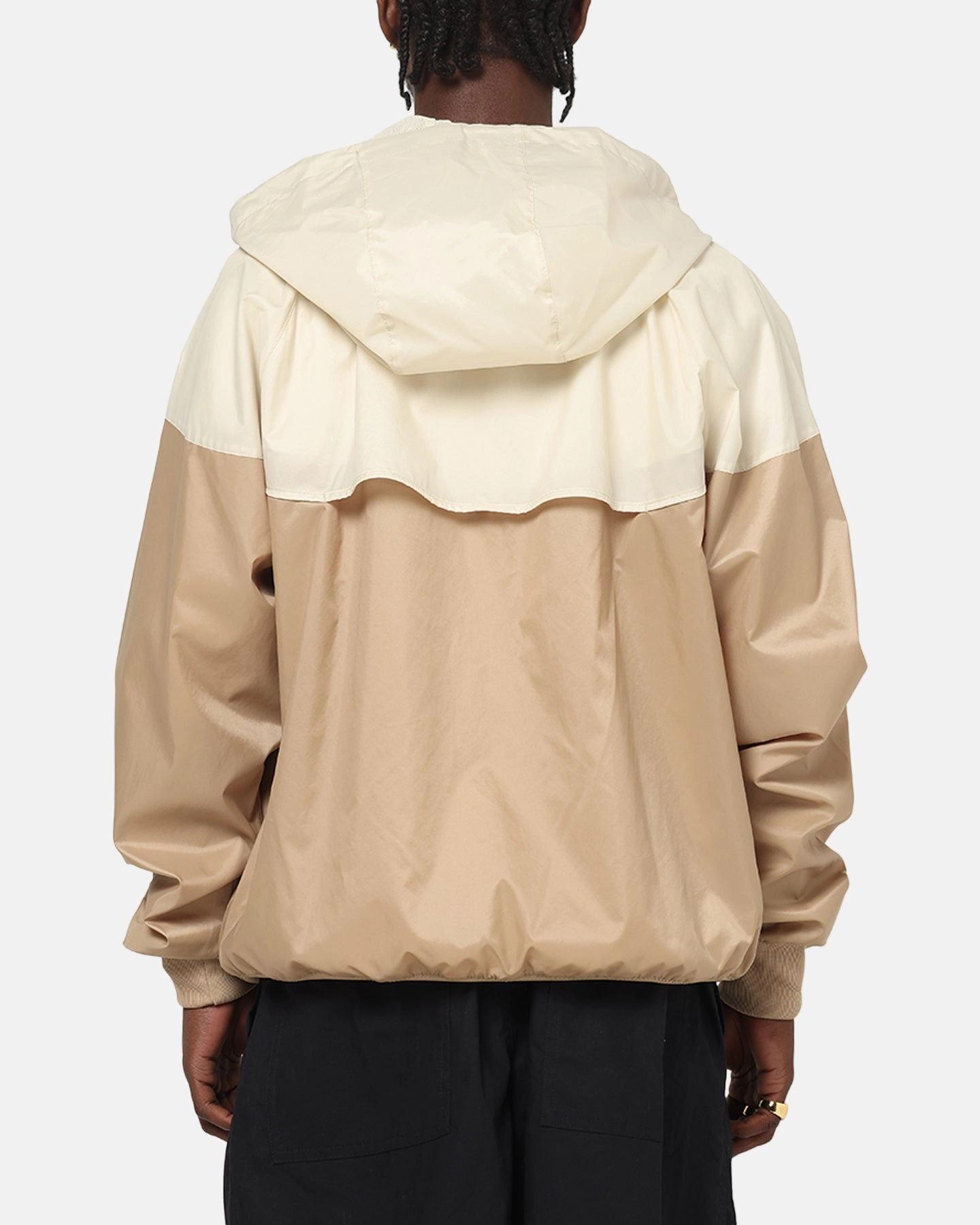 Nike Sportswear Woven Windrunner Jacket Beige/Khaki Eco Friendly Certified Winter Outer Layer