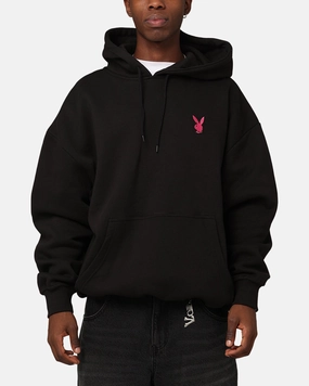 Heat Regulating Technology adults Playboy Bunny Basics Oversized Hoodie Black