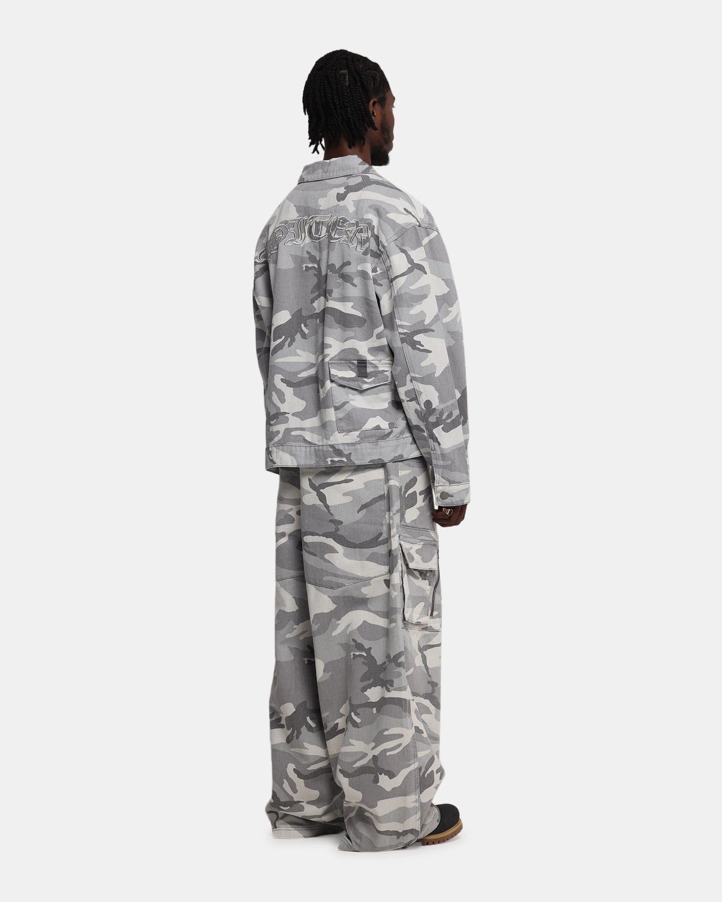 Loiter Combat Cargo Pants Snow Camo All Day Comfort