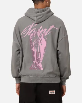Saint Morta Guardian Premiun Hoodie Washed Charcoal All Season Headband