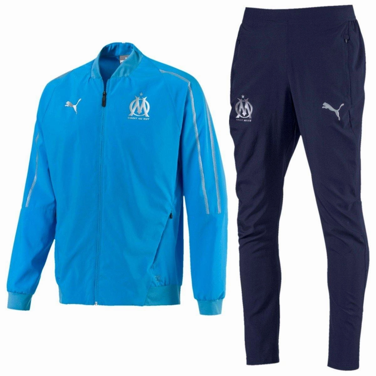 AthleticPerformance Olympique Marseille Presentation Soccer Tracksuit 2018/19 - Puma