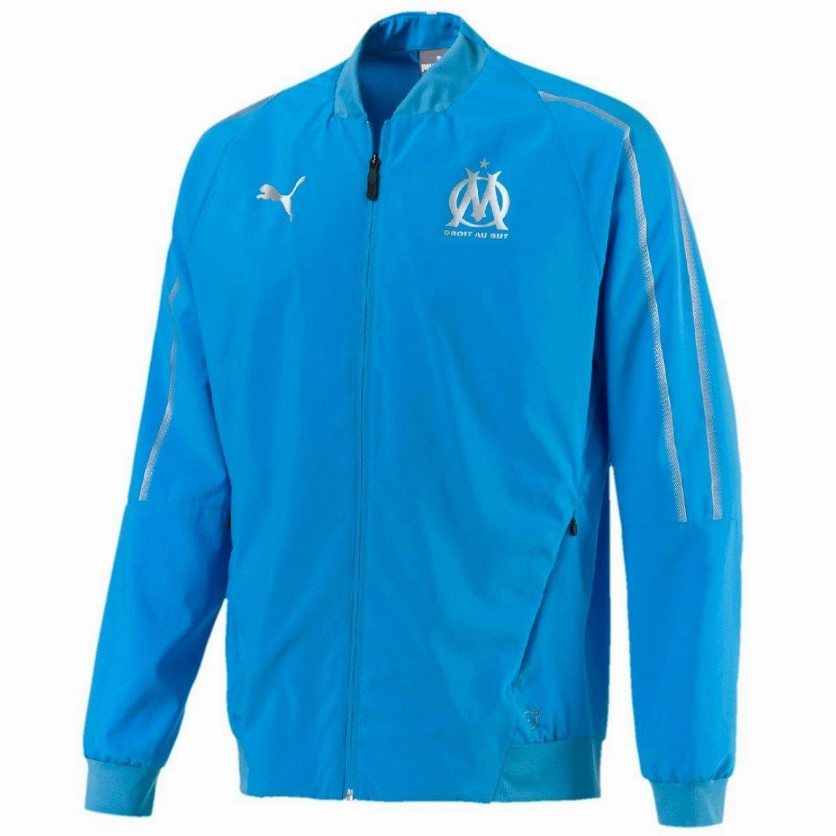 Olympique Marseille Presentation Soccer Tracksuit 2018/19 - Puma DualLayerVentilation