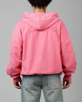 Loiter Inferno Hoodie Pink Office