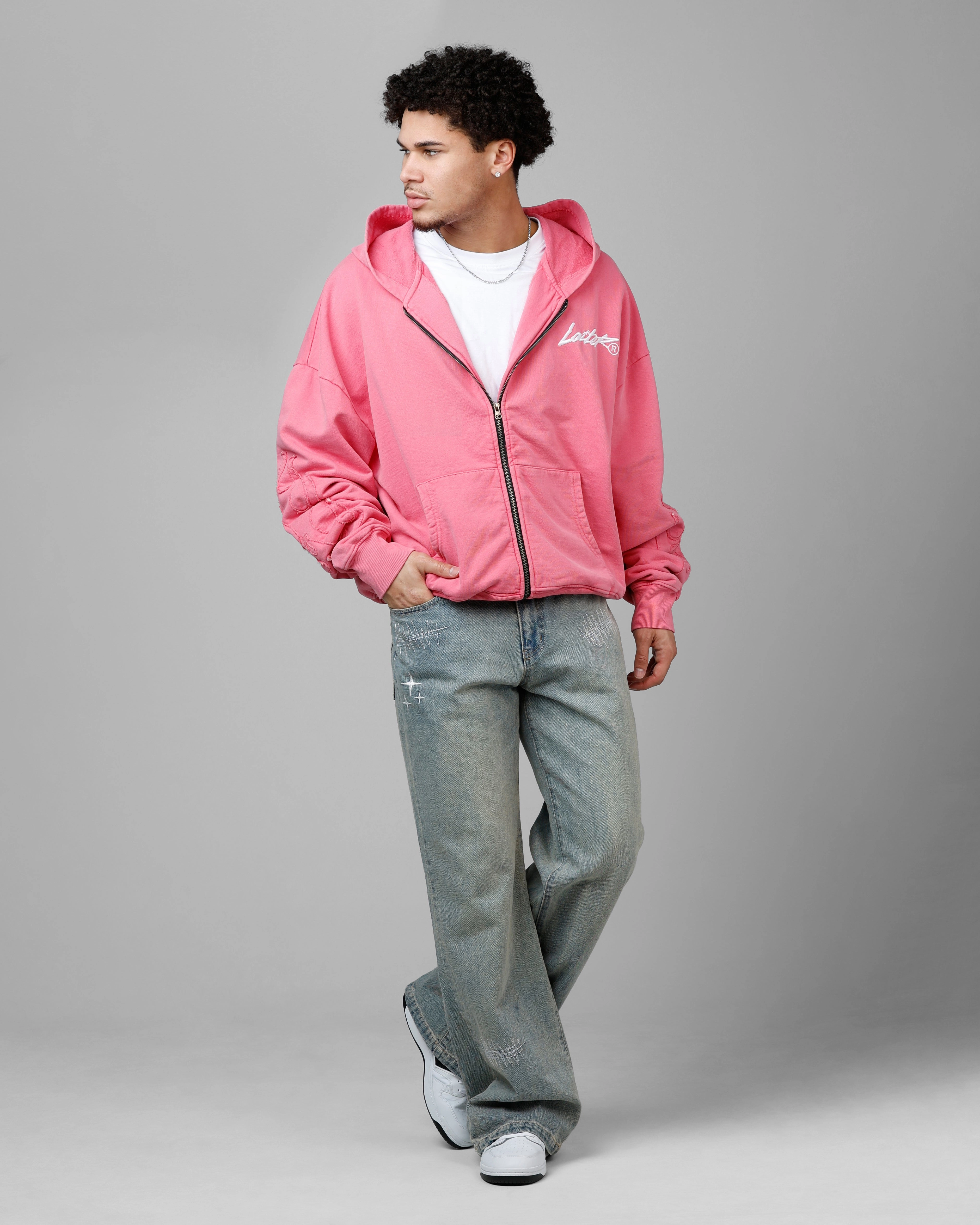 Loiter Inferno Hoodie Pink Daily Use