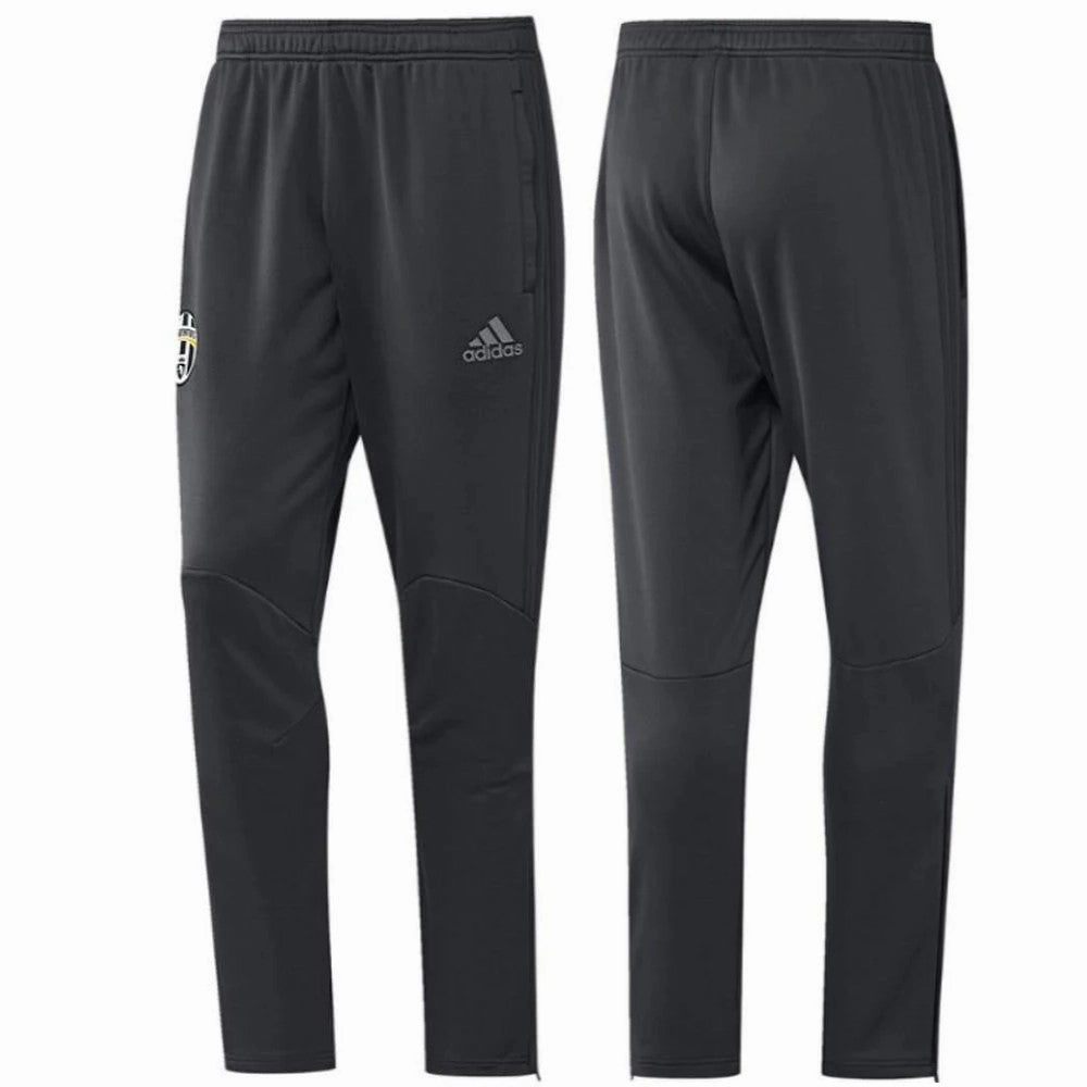 Juventus Grey Presentation Soccer pants 2016/17 - Adidas Streetwear Style Pre Shrunk Cotton Blend