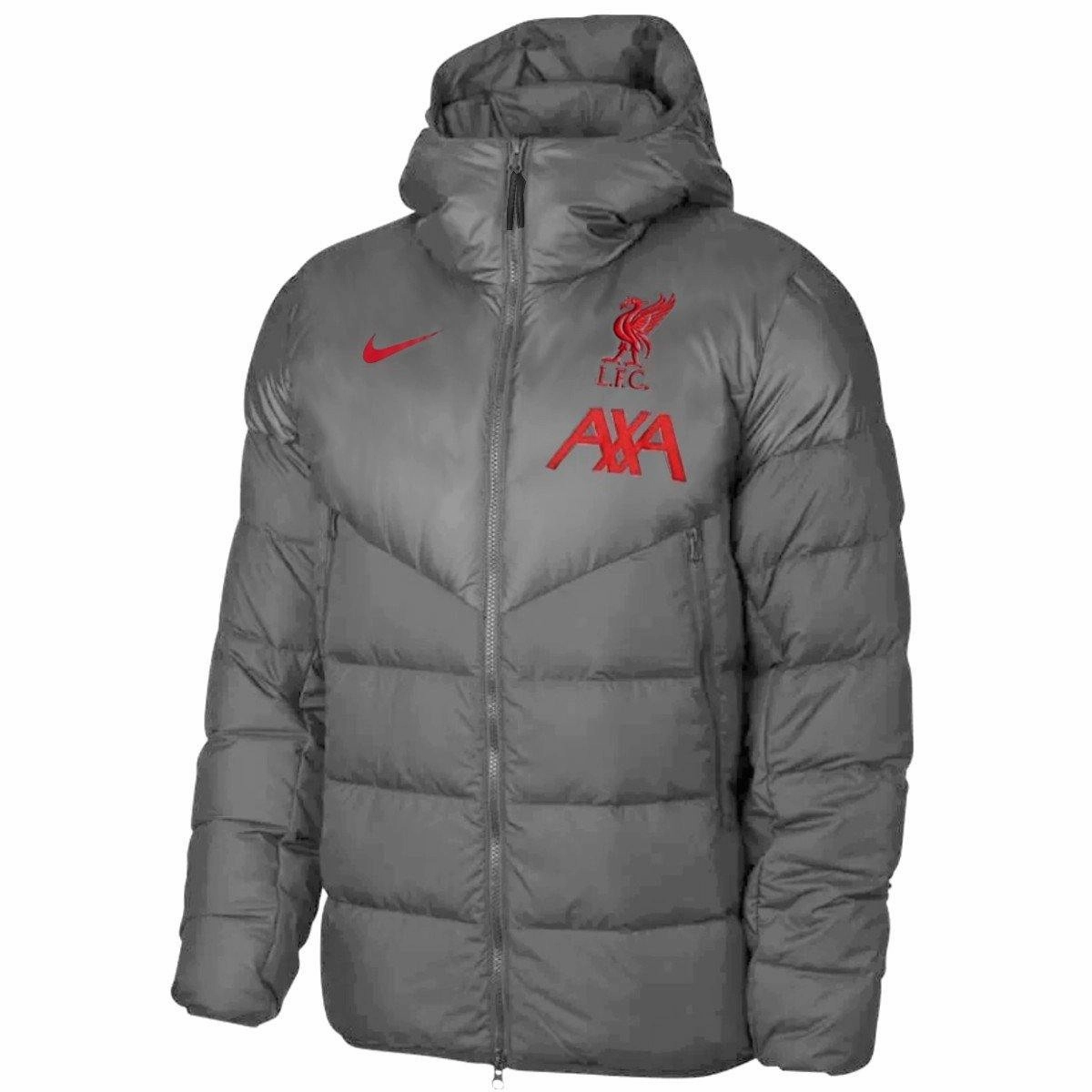 Liverpool FC soccer training down padded jacket 2020/21 - Nike stretchability theater