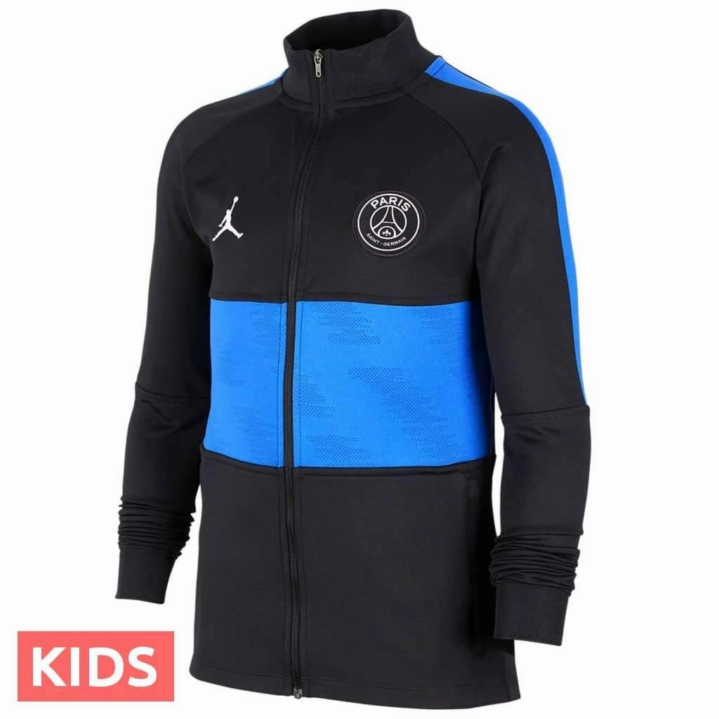Kids - Jordan x PSG Soccer training presentation tracksuit 2020 - Jordan Tie Moisture Management Technology