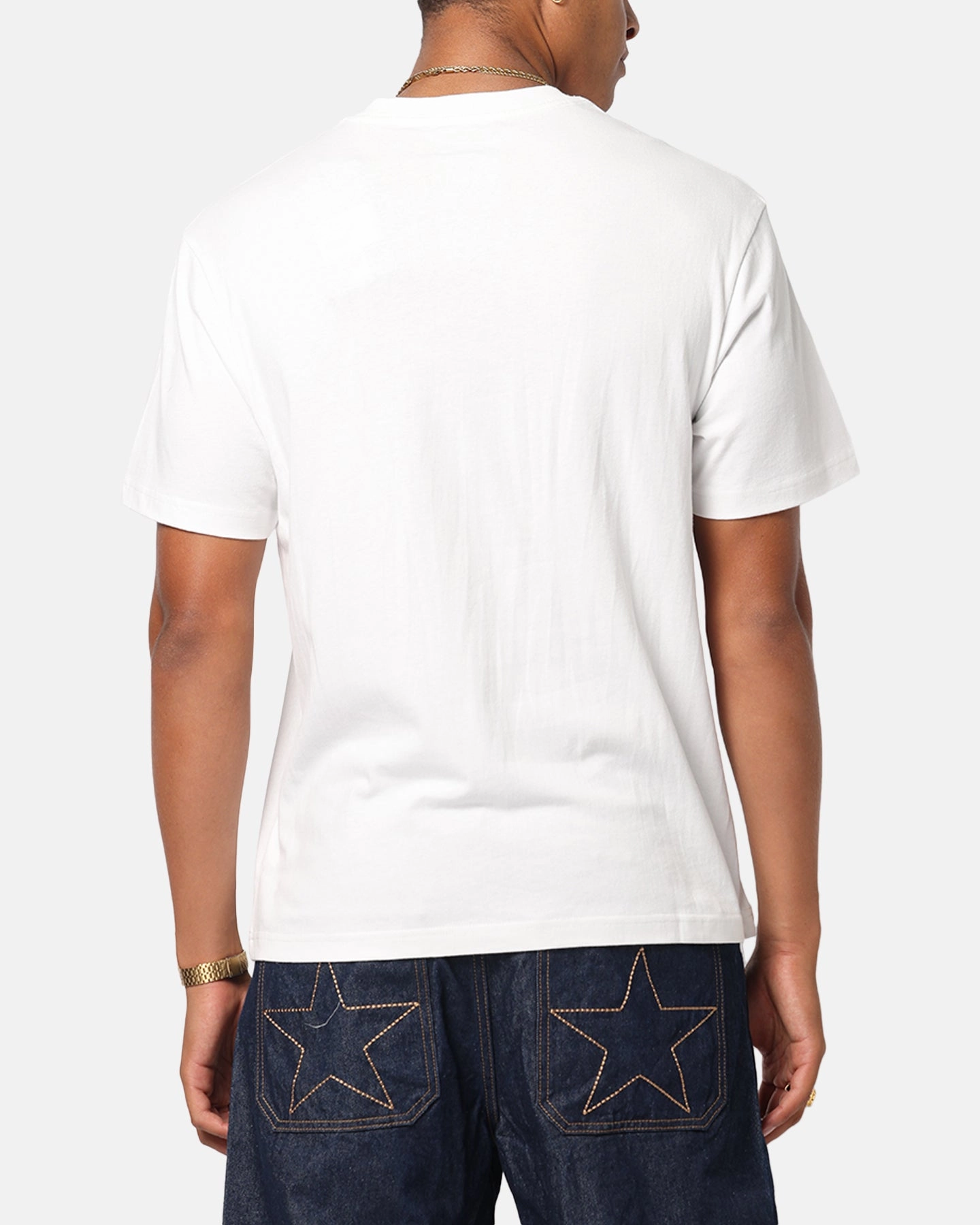 Mitchell & Ness Fremantle Dockers Mascot T-Shirt Vintage White Versatile Trend