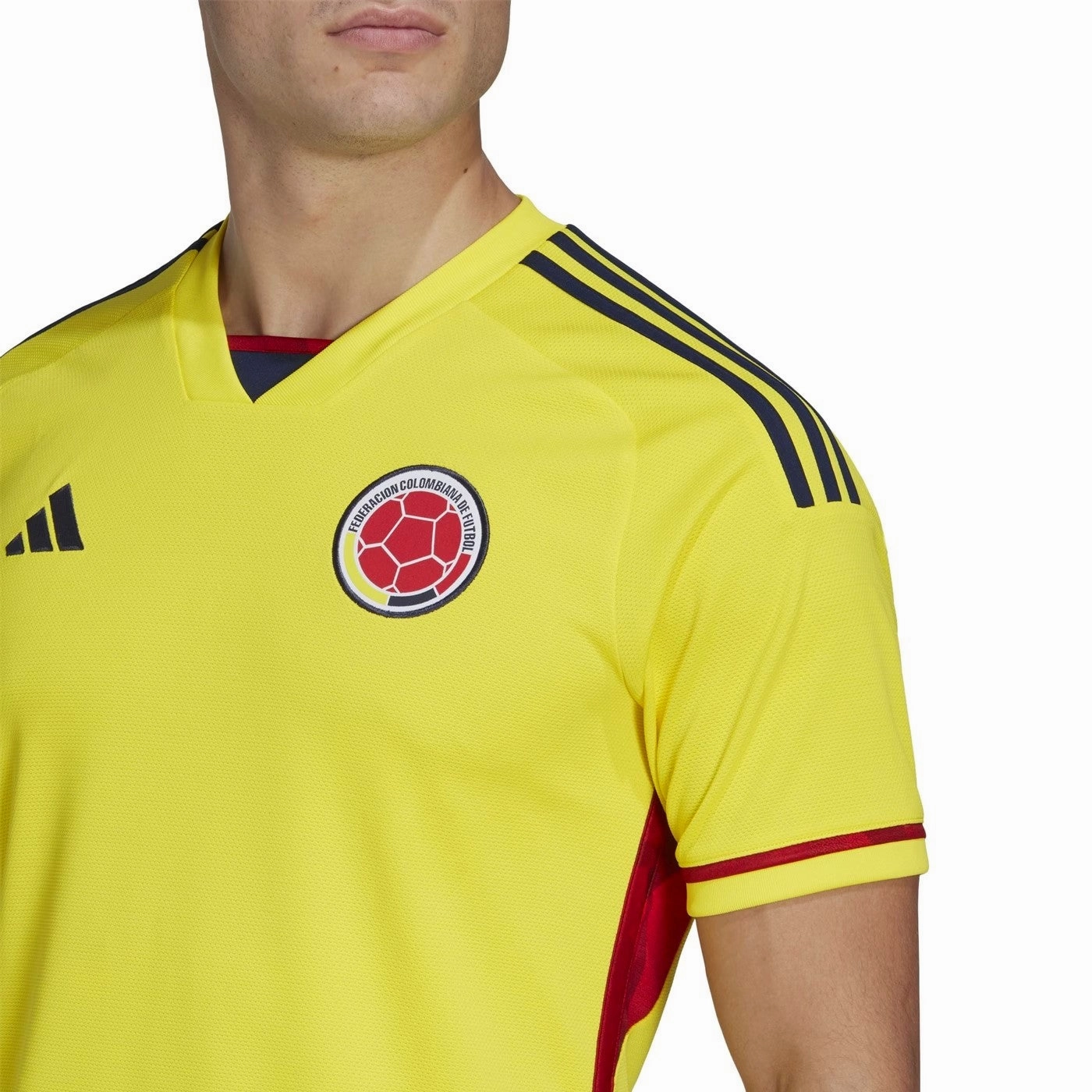 Colombia national team Home soccer jersey 2022/23 - Adidas AntiOdorTechnology