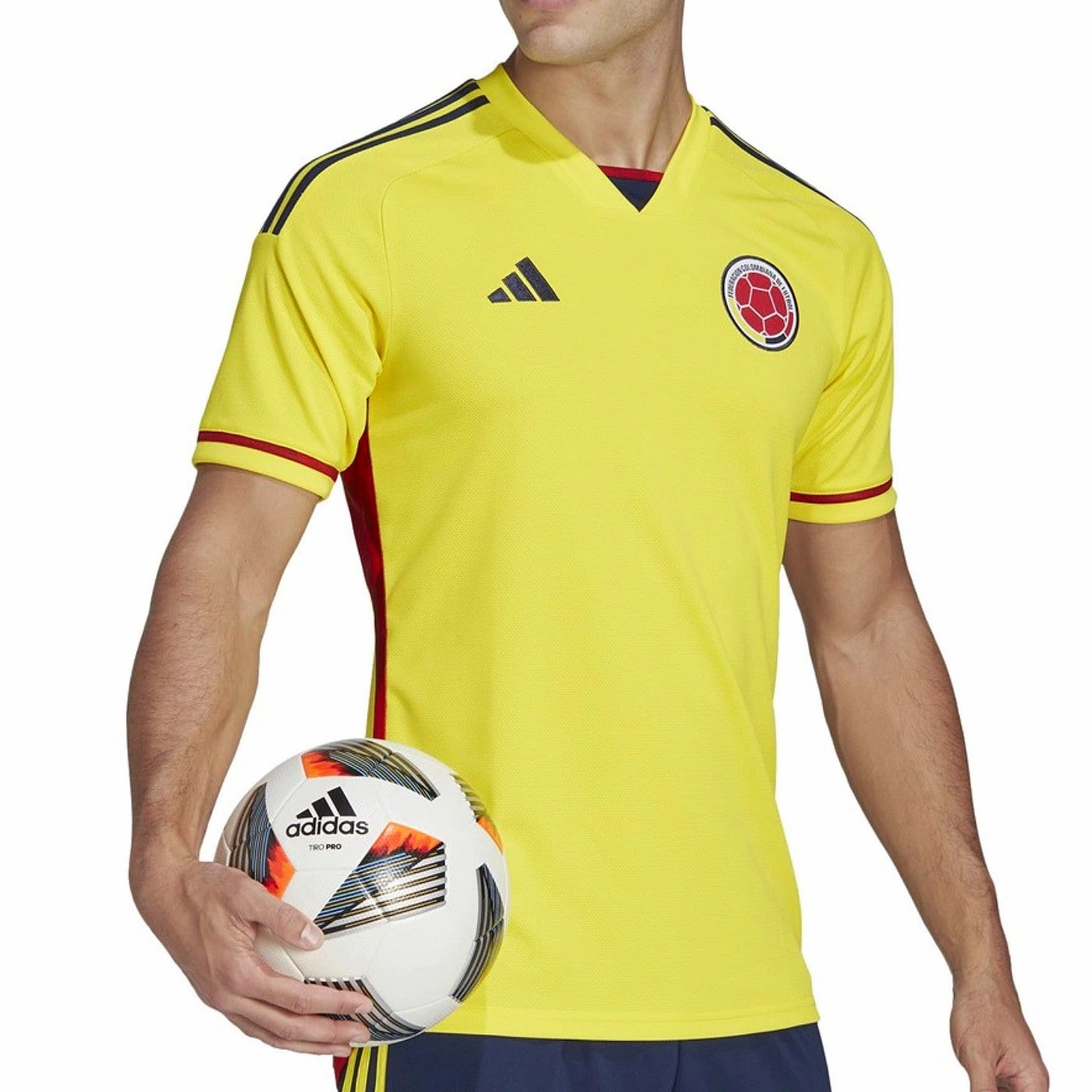 Colombia national team Home soccer jersey 2022/23 - Adidas NonRestrictiveMobility
