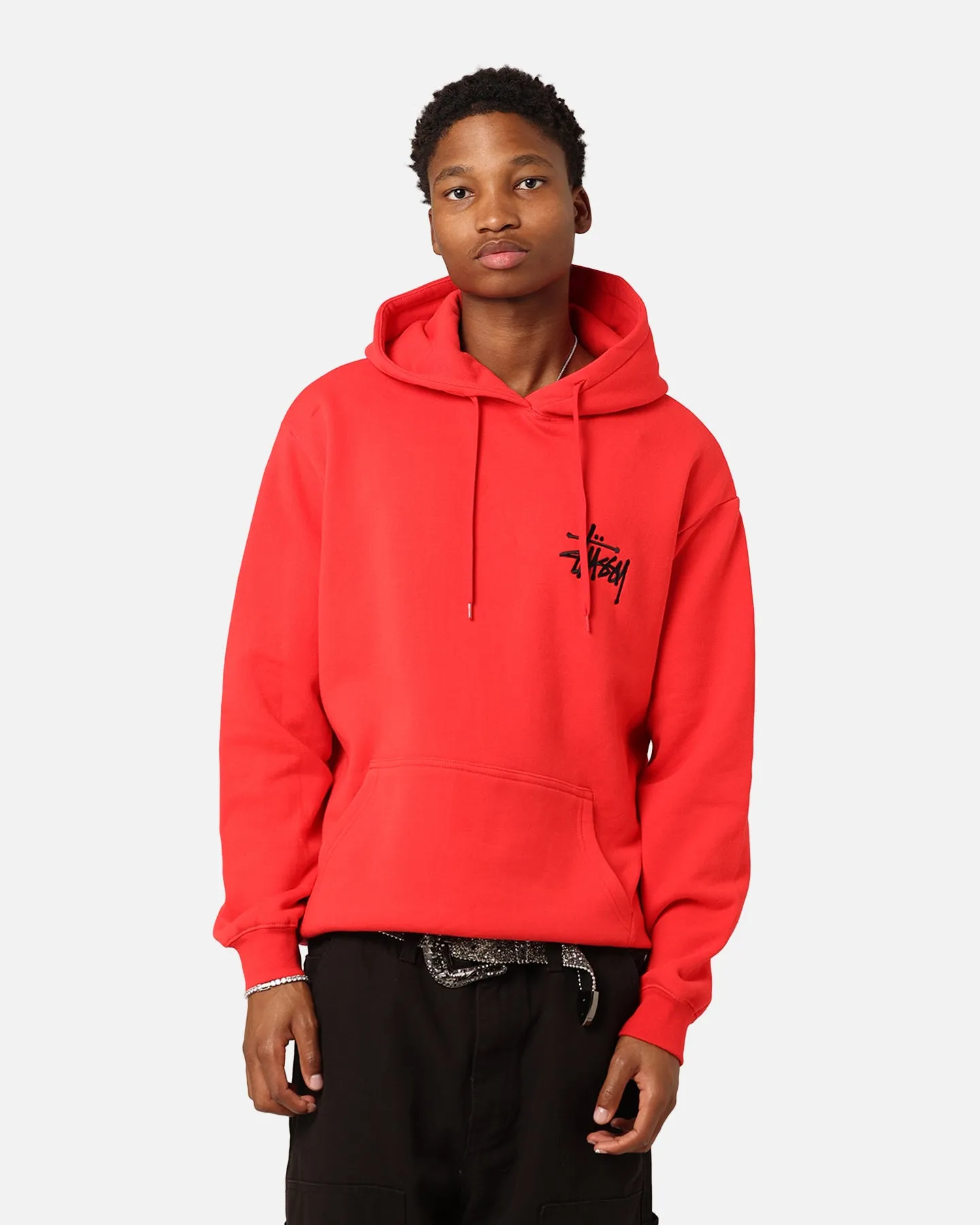 St??ssy Dragon Hoodie Pigment Red wedding guests