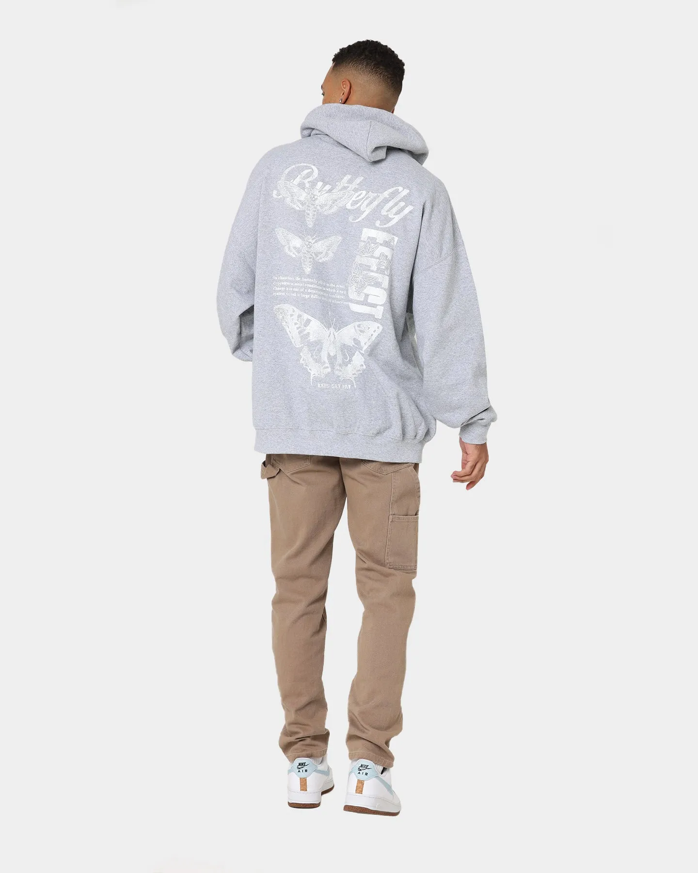 Christmas outfit Network Rats Get Fat Butterfly Effect Hoodie Grey