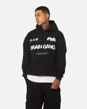 train journey Rats Get Fat Drain Gang Hoodie Black