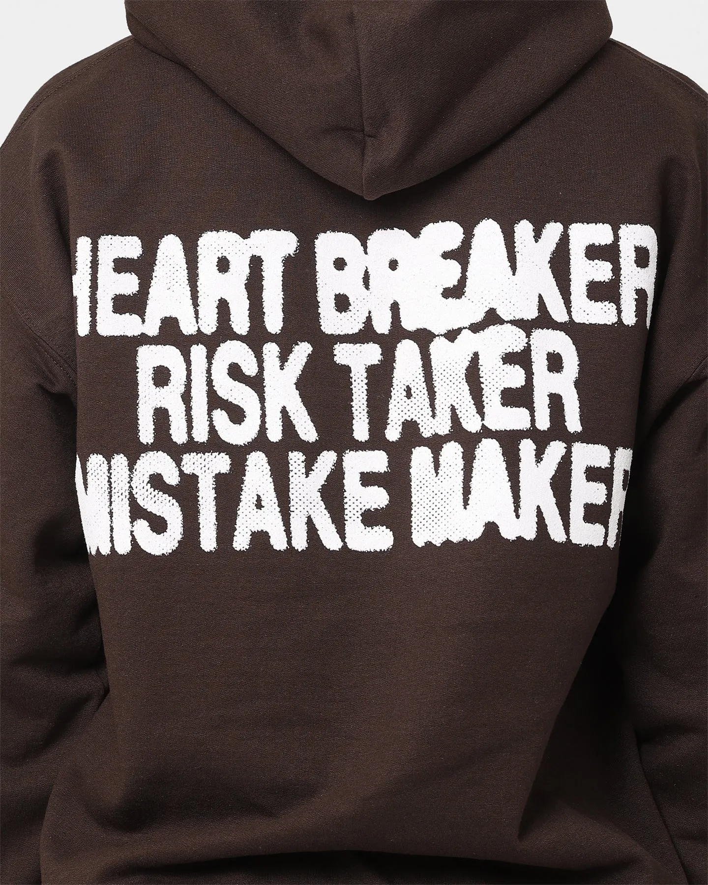 weekend Rats Get Fat Heartbreaker Hoodie Brown