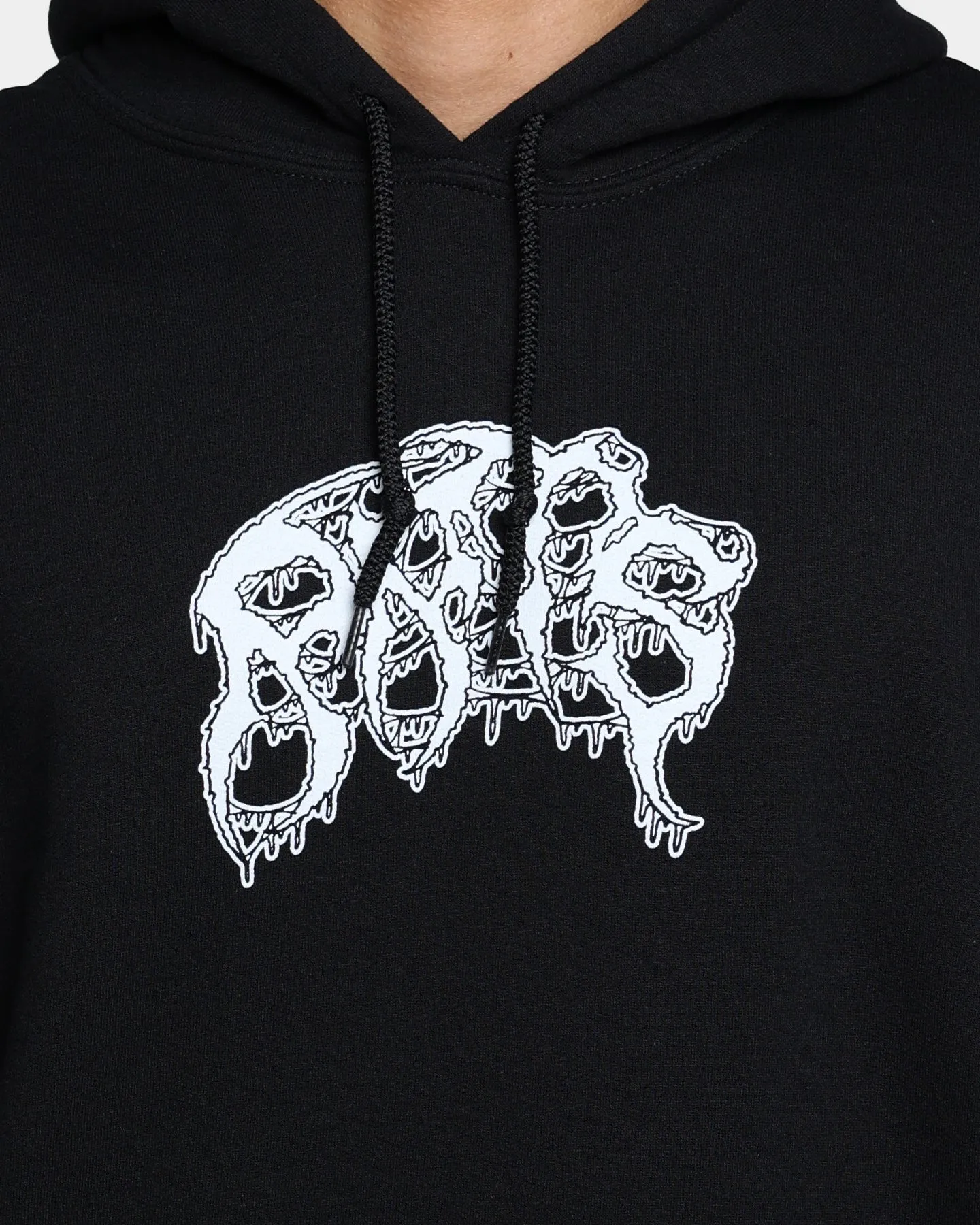 Rats Get Fat Rats Warrior Hoodie Black Negotiate Tapered Silhouette