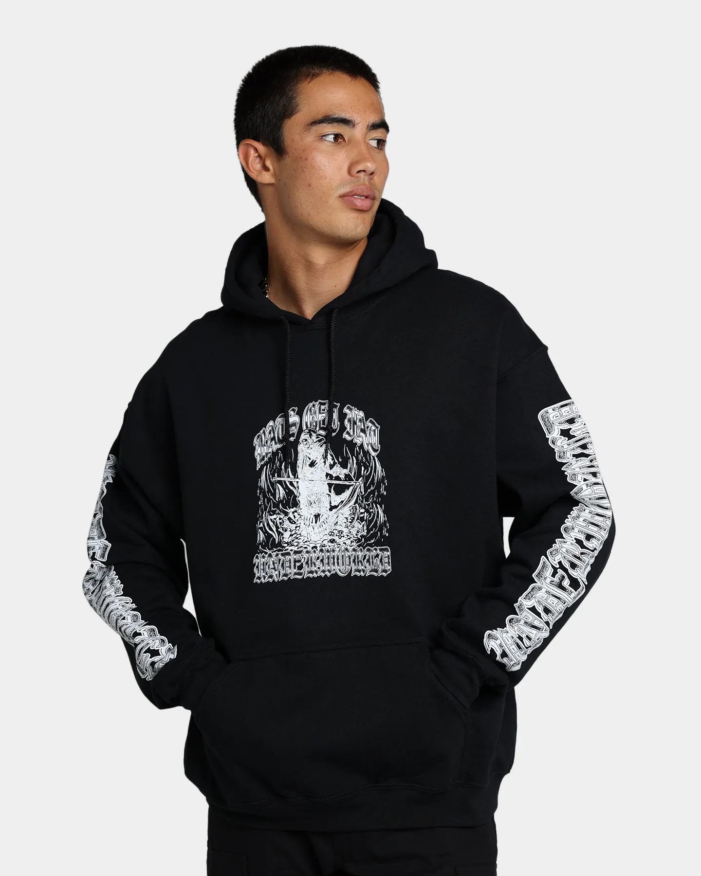 Rats Get Fat Underworld Hoodie Black Lotion Trail Friendly