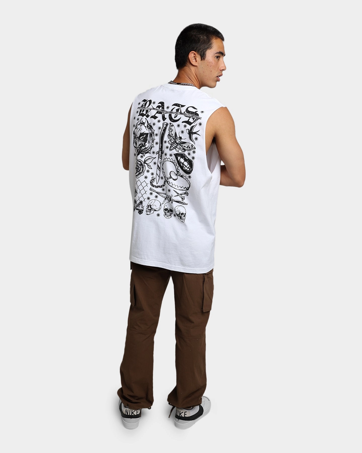 Rats Get Fat Flash Muscle T-Shirt White Timeless Comfort Wear