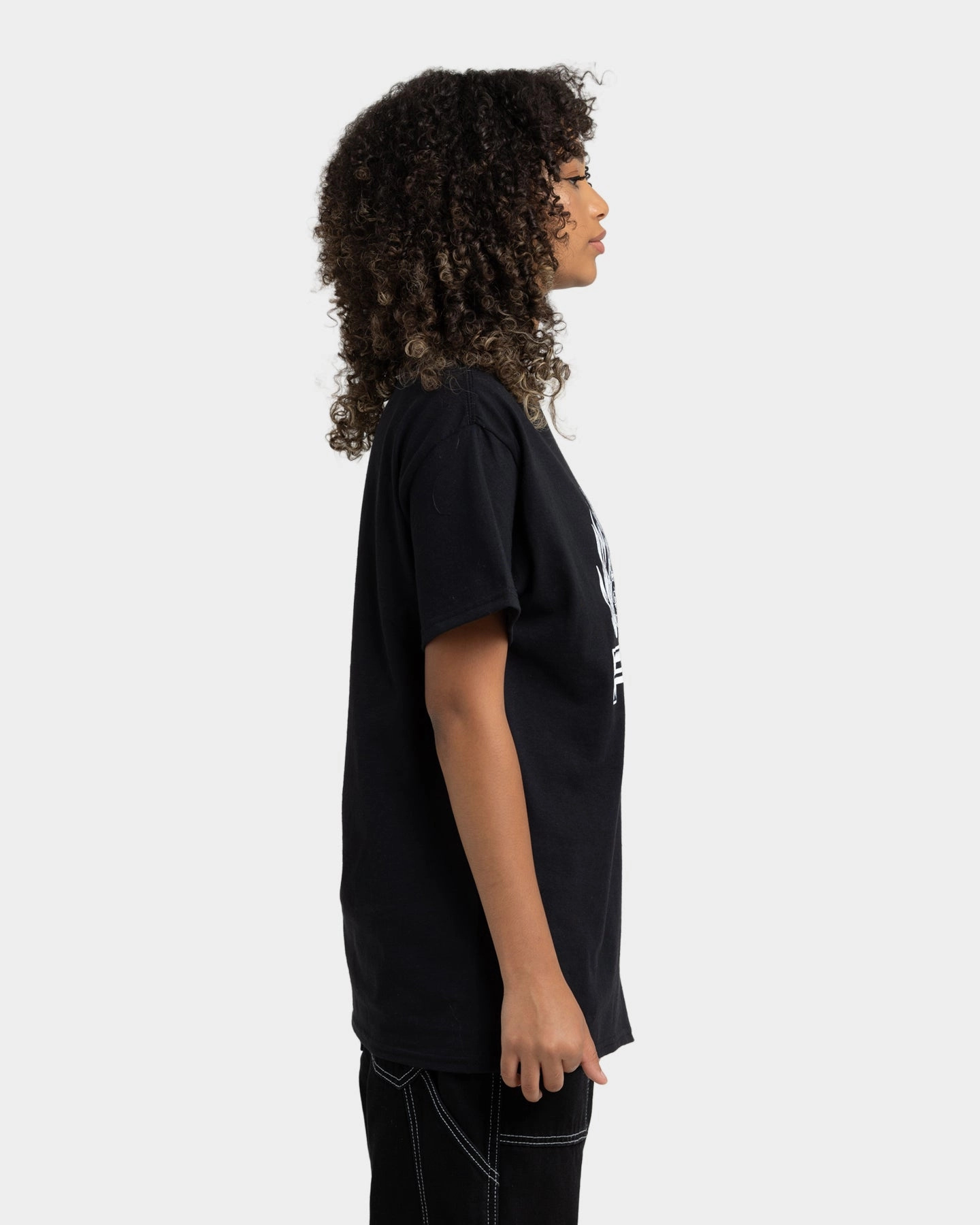 Rats Get Fat No Comment T-Shirt Black Light Layer