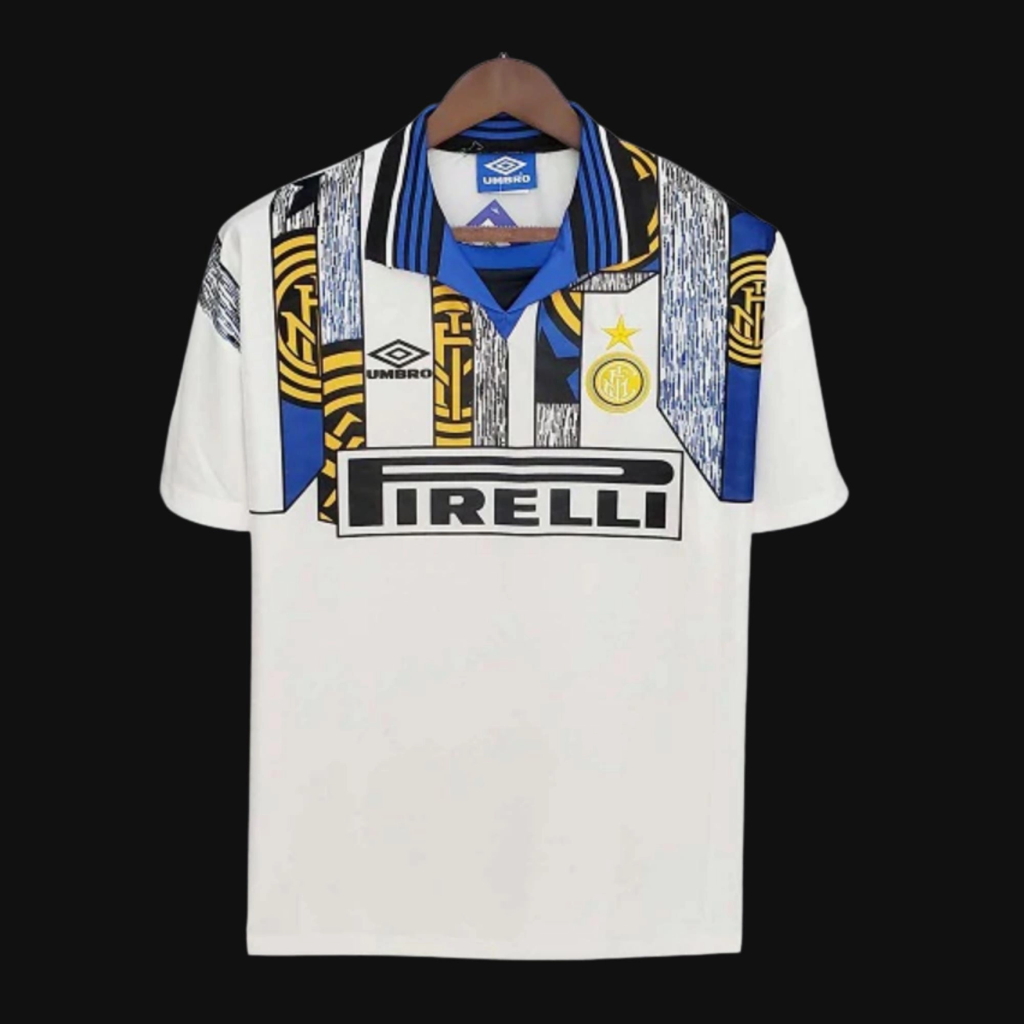 Flexible Drop Shoulder Cut 1995/96 Inter Milan Third Jersey