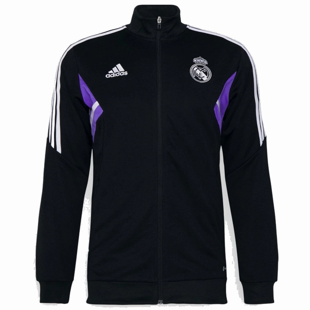Real Madrid black training bench Soccer tracksuit 2022/23 - Adidas Ultimate flexibility