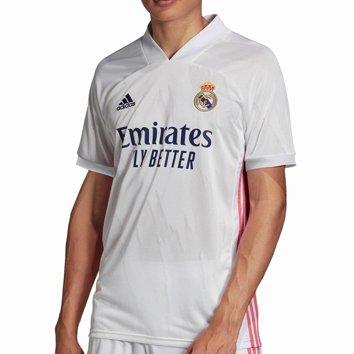 Real Madrid CF Home soccer jersey 2020/21 - Adidas Fitness Stain-Resistant