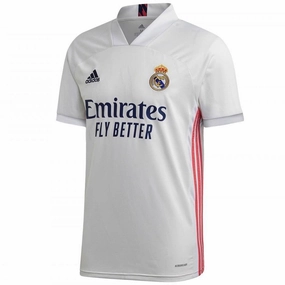 Real Madrid CF Home soccer jersey 2020/21 - Adidas Reinforced Stitching