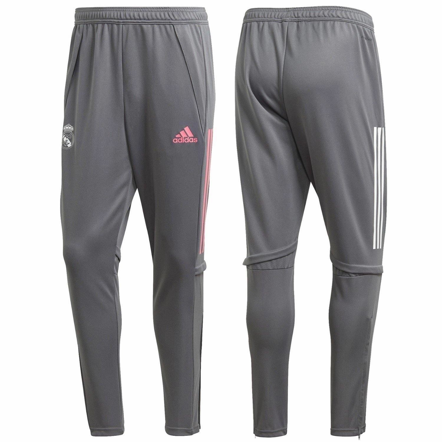 ZeroDistraction Waistline pricing venue Real Madrid soccer grey technical training pants 2020/21 - Adidas