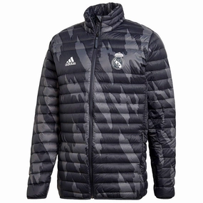 Compact Breathable wear Real Madrid soccer light padded jacket 2020/21 - Adidas