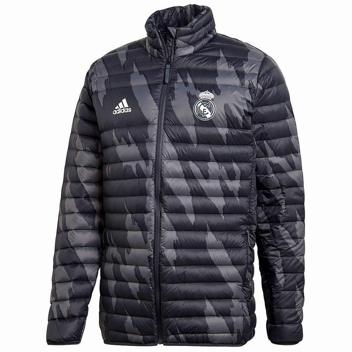 Designer polyurethane Real Madrid soccer light padded jacket 2020/21 - Adidas