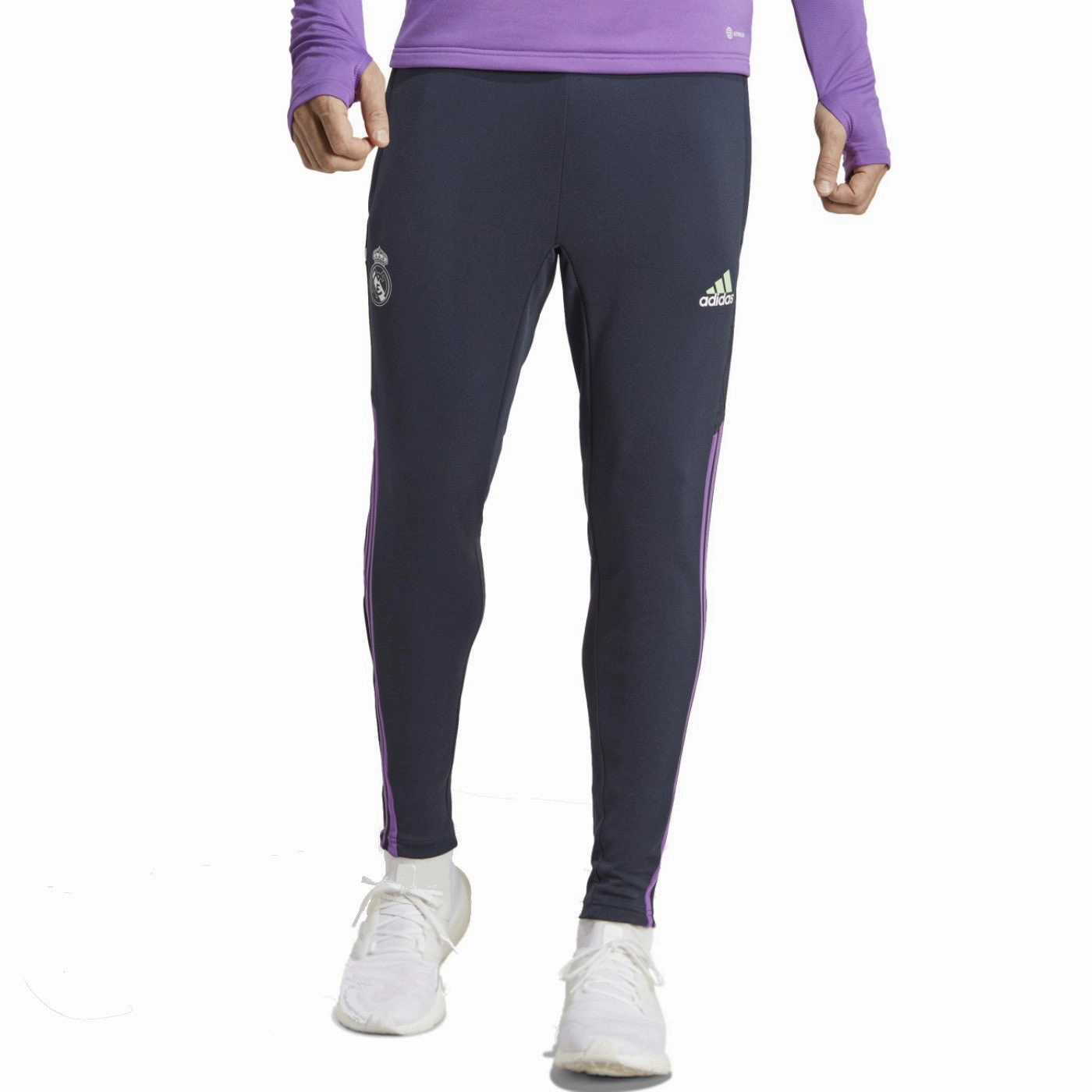 water park Real Madrid Soccer navy training technical tracksuit 2023 - Adidas