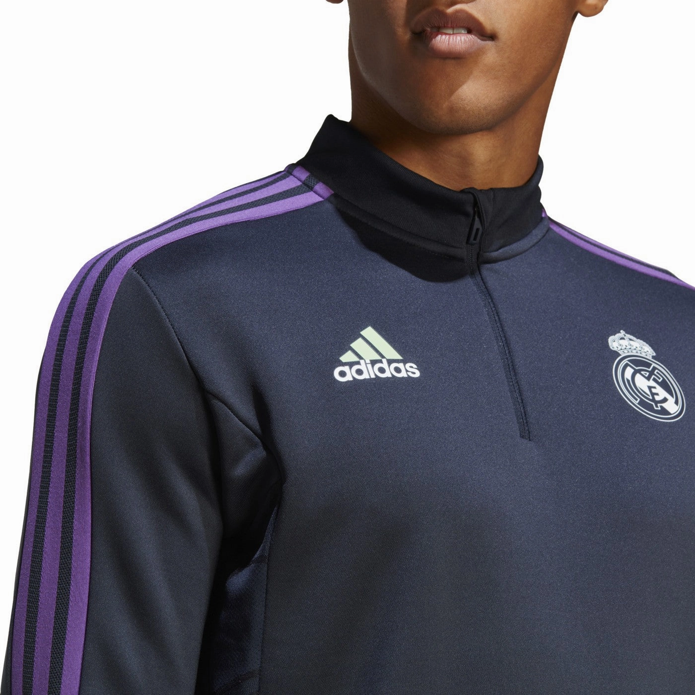 Training Gear Real Madrid Soccer navy training technical tracksuit 2023 - Adidas