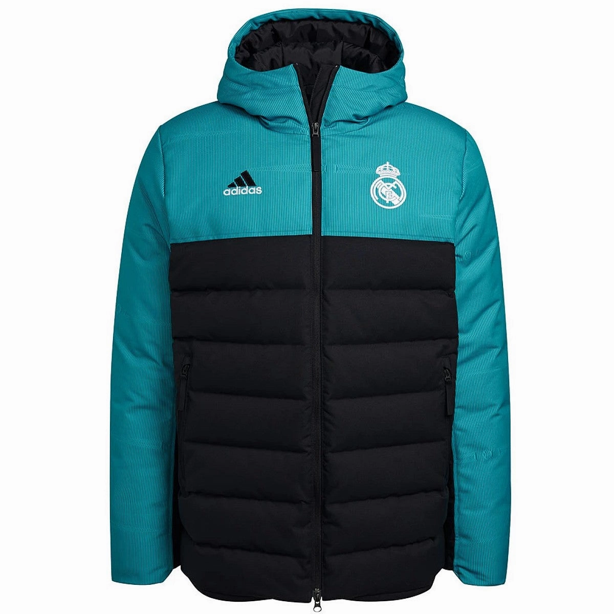 Free Motion Engineering Real Madrid soccer padded down jacket 2021/22 - Adidas