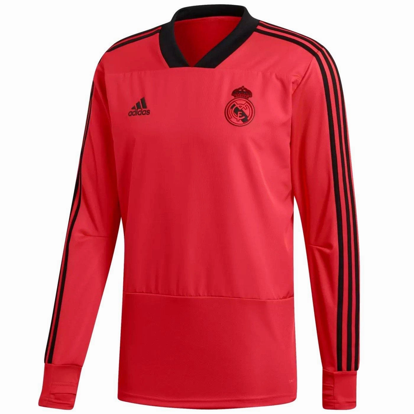 Real Madrid training sweat soccer tracksuit UCL 2018/19 - Adidas Versatile Outfit