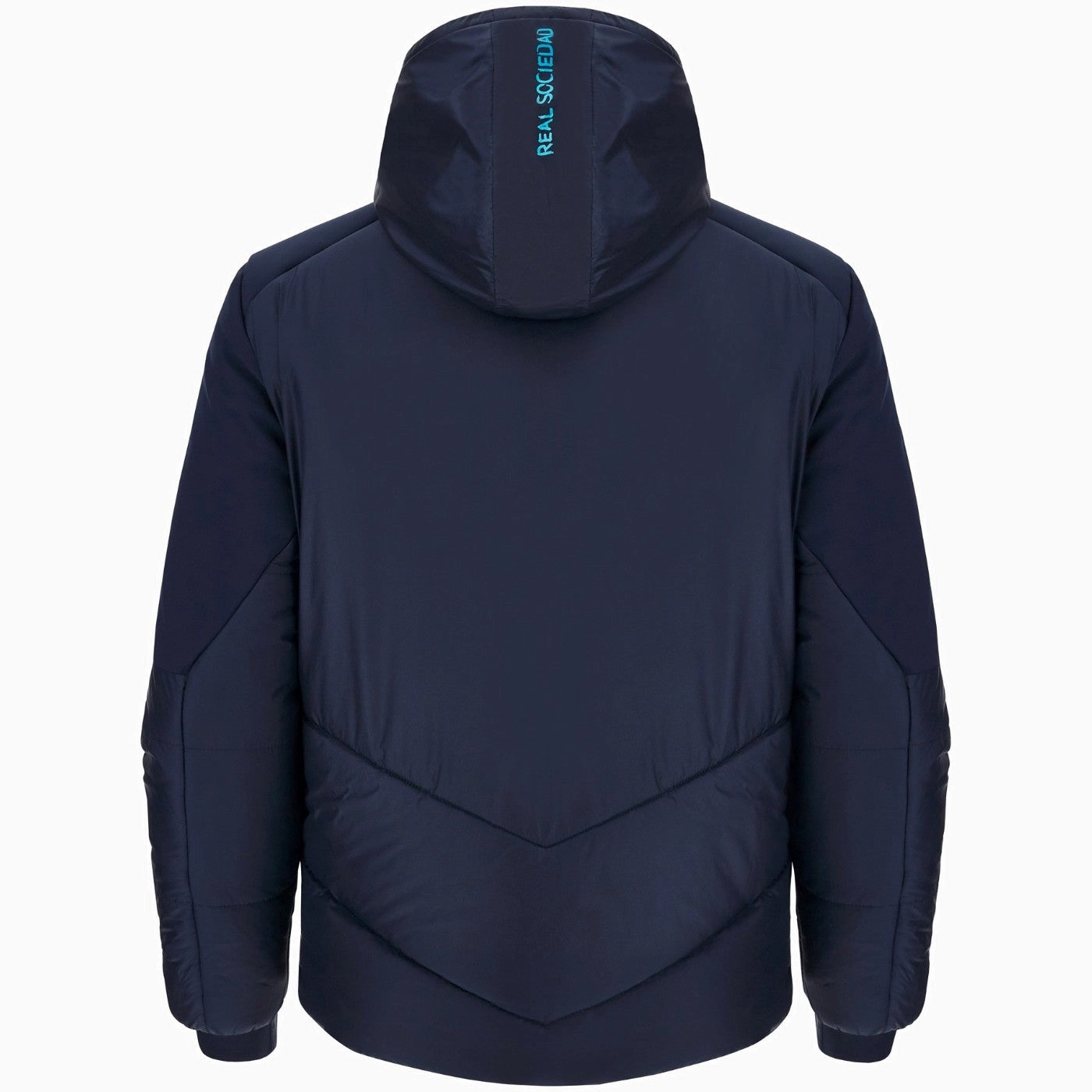 Endurance Activewear expression Real Sociedad presentation bomber padded jacket 2022/23 - Macron