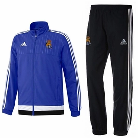 Real Sociedad Training/Presentation Soccer Tracksuit 2015/16 - Adidas watch venue Lightweight Performance