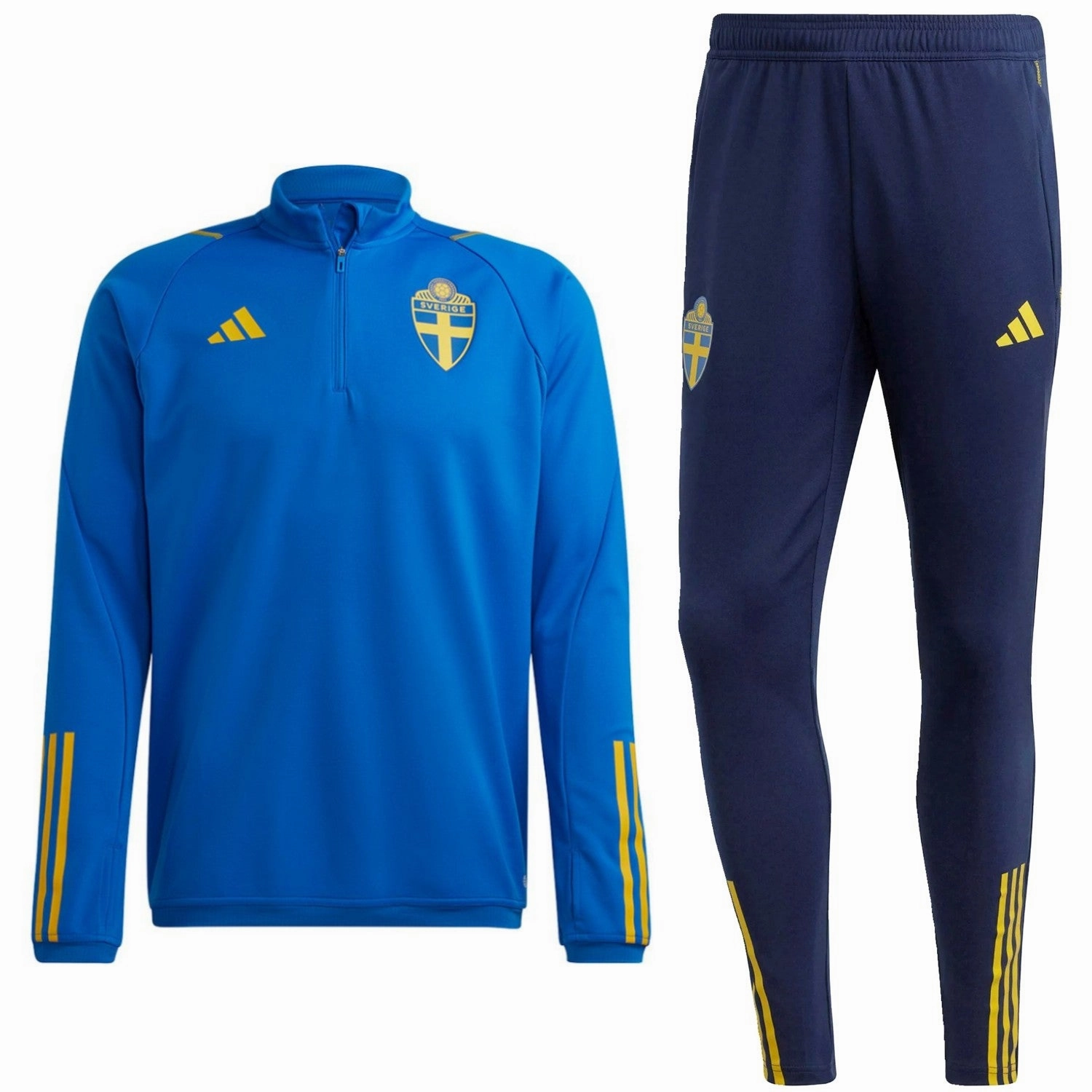 TemperatureRegulatingLining Iconic Sweden training technical Soccer tracksuit 2022/23 - Adidas